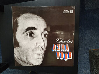 Aznavour Becaud Mathieu LP desky