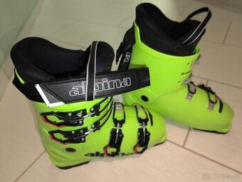 Lyžáky Alpina 255 v. 6,5 žluté