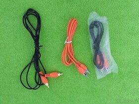 RCA kabely k subwooferu - délka 1,60m