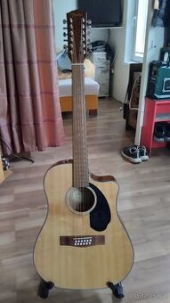 Dvanácti strunná kytara Fender
