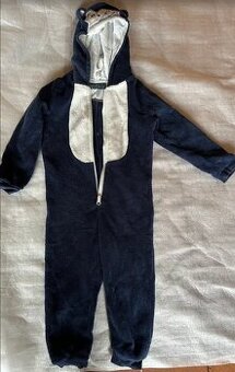 Teplý Overal/Pyžamo KIKI-KOKO (Vel. 104)