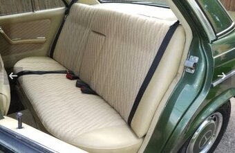 Koupím zadní sedačky Mercedes Benz w123 280e