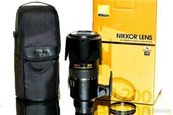 Nikon AF-S 70-200mm f/2,8G ED VRII + UV filtr TOP STAV