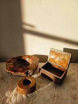 Romano Bianchi italský alabastrový set 70. léta