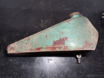 ČZ 98 jednorychlostní - bezrychlostní - Kaktus - nádrž