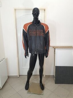 Harley Davidson Kožená Bunda Vel. 3XL