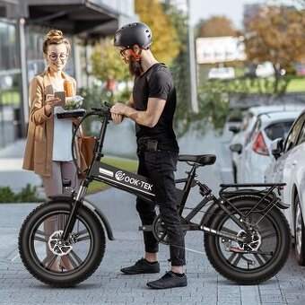 Skladací Elektrický bicykel 1000 W Koolux 15 Ah