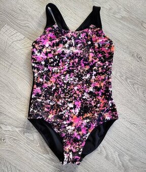 Dívčí plavky jednodílné F&F na výšku cca 146cm (10-11 let)