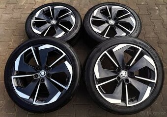Alu kola originál Škoda Octavia IV, RS 5x112 R18 Comet