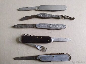 Staré kapesní nože