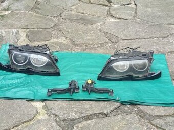BMW E46 - přední xenonové světla.