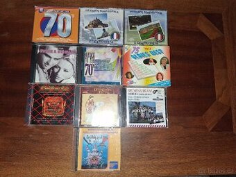 CD originály - čeští i zahraniční interpreti.