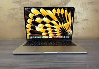 MacBook Air 13" 2022 M2 8GB 256GB starlight, baterie 100%