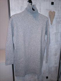 Dámské svetrové šaty HaM, vel. S - 1