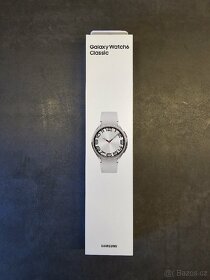 Samsung Galaxy Watch6 47mm stříbrné, nerozbalené