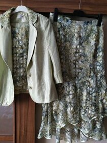 krásné sako,sukně a halenka - 1