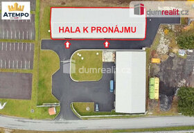 K pronájmu, výrobní hala o výměře 1000 m², ul. Pohorská, Kap - 1