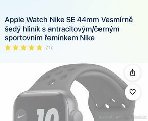 Apple watch SE Nike 44mm