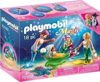 Playmobil 70100 - mořský svět - rodina s kočárkem