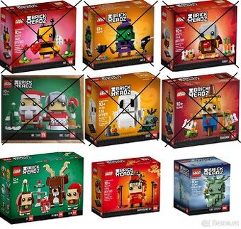 Prodám LEGO Brick Headz 61ks