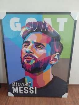 Zarámovaný plakát Lionel Messi