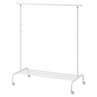 IKEA RIGGA šatní stojany