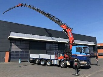 Scania G480 10x4 - valník s hydraulickou rukou