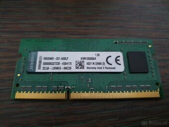 1x4gb ddr3 do Notebooku - 150kč