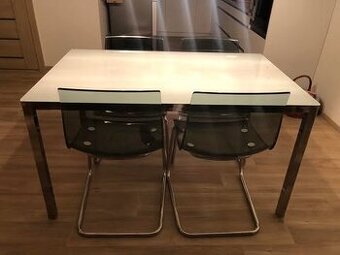 Stůl + 4x židle IKEA - 1