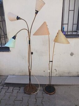 2 X retro stojací lampa Brusel