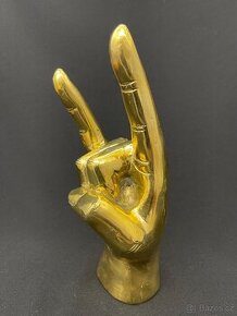 Socha bronz/mosaz rock'n'roll