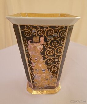 Porcelánová váza GOEBEL Gustav Klimt