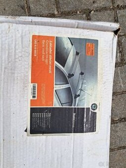 Originální střešní nosiče na Škoda Octavia 2