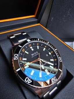 Týden staré hodinky Mido Ocean Star GMT M026.629.11.051.011