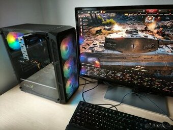 Herní PC Intel core i7/32GB DDR4/RX 580 8GB/SSD 1TB/W10