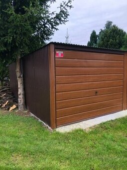 Plechová garáž 3x5 m