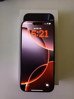 IPhone 16Pro, 128 GB - černý titan - TOPSTAV