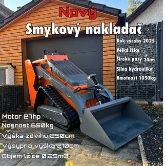 Smykový Nakladač, mini nakladač