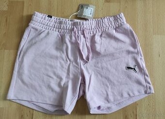 Světle růžové dámské šortky/kraťasy Puma vel. S