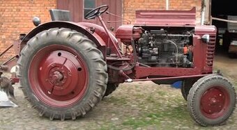 Vzácný exemplář  z roku 1952 Retro MTZ Bělorus