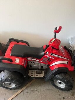 Elektrická čtyřkolka peg perego