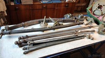 TATRA 12 - Přední náprava + př. a zadní listové pero