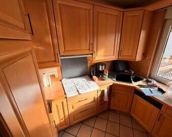 Kuchyňská linka buk masiv,5681