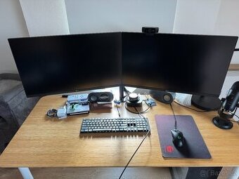 2x herní monitor LG UltraGear 27GP850P, IPS G-syns PC 16.200