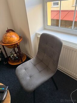 Kuchyňská židle šedá - 1