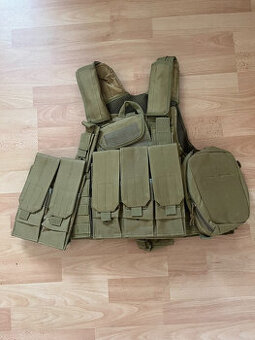 Taktická vesta CIRAS MAR - coyote