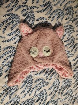 Čepice zimní s ouškama vel. 3-5 let zn. F@F