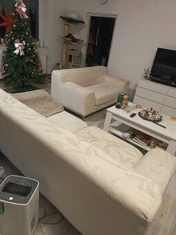 Prodám 3+2+náhradní potahy ktomu