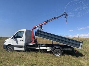 Mercedes-Benz Sprinter 513Cdi Novy sklápěč + HR 1.7t