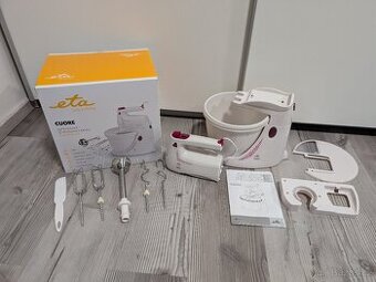 Ruční šlehač ETA Cuore se stojanem a mísou – zánovní